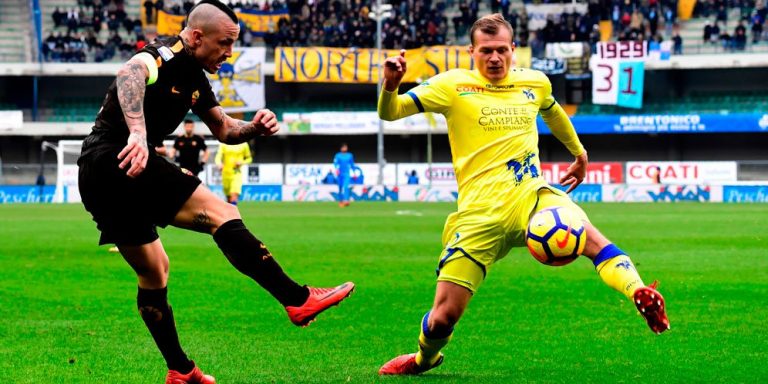 Laporan Pertandingan Chievo VS AS Roma Ditahan Imbang