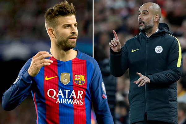 Gerard Pique Ingin Hadapi Guardiola di Liga Champions