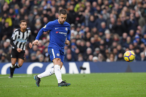 Antonio Conte Minta Eden Hazard Cetak Lebih Banyak Gol