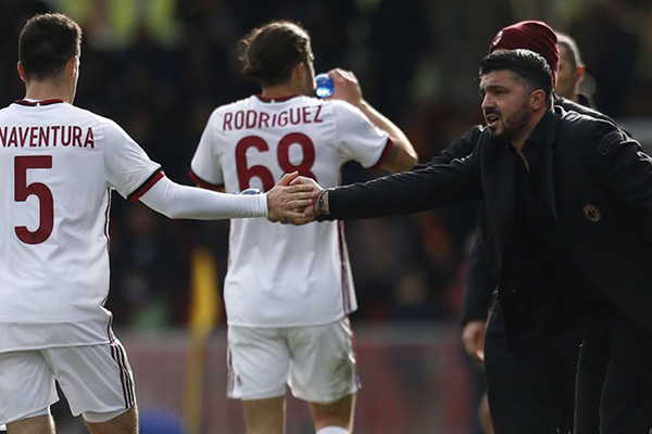 Laporan Pertandingan Benevento VS AC Milan Dengan Skor 2-2