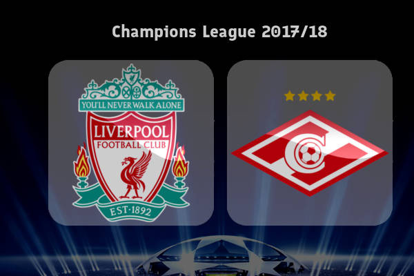 Prediksi Liverpool vs Spartak Moscow 7 Desember 2017