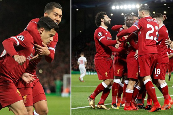 Laporan Pertandingan Liverpool VS Spartak Moskwa Skor 7-0