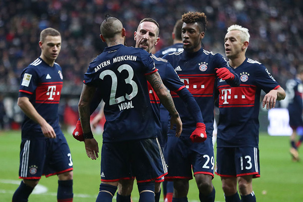 Laporan Pertandingan Eintracht Frankfurt 0-1 Bayern Munich
