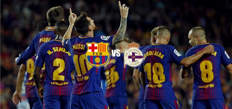 Laporan Pertandingan Sepakbola Barcelona VS Deportivo