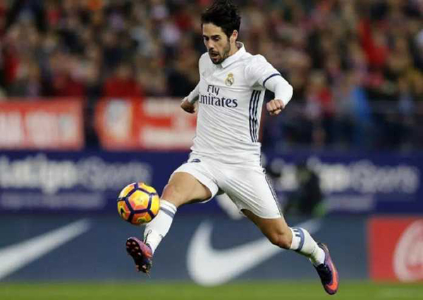 Isco Samai Rekor Gol Zinedine Zidane Semasa di Real Madrid
