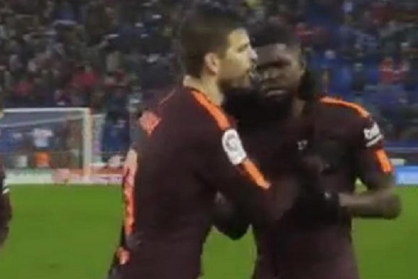 Samuel Umtiti Jadi Korban Aksi Rasis Pemain Espanyol
