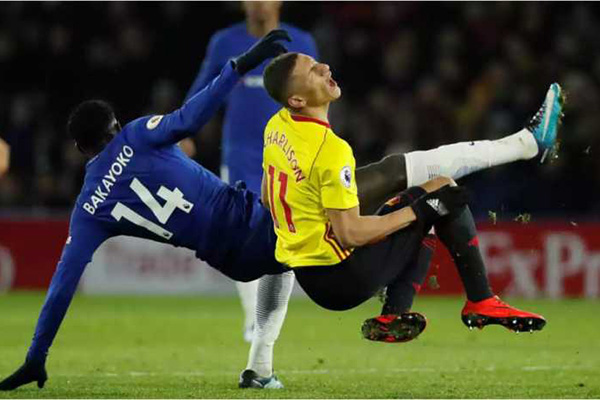 Kartu Merah Bakayoko Terlihat Sangat Tidak Layak