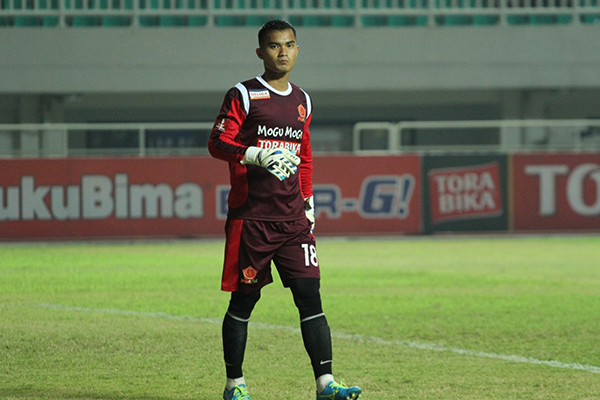 Dhika Bayangkara Akui Persaingan Kiper PSMS Medan Ketat