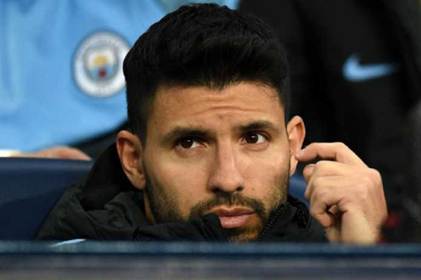 Sergio Aguero Dipastikan Tetap Absen Kontra Liverpool