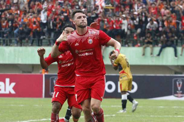 Striker Persija Marko Simic Targetkan Menang di Singapura