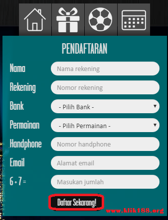 daftar klik188